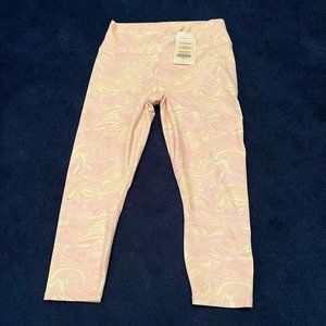 Fabletics High-Waisted Printed Powerhold Capri Leggings